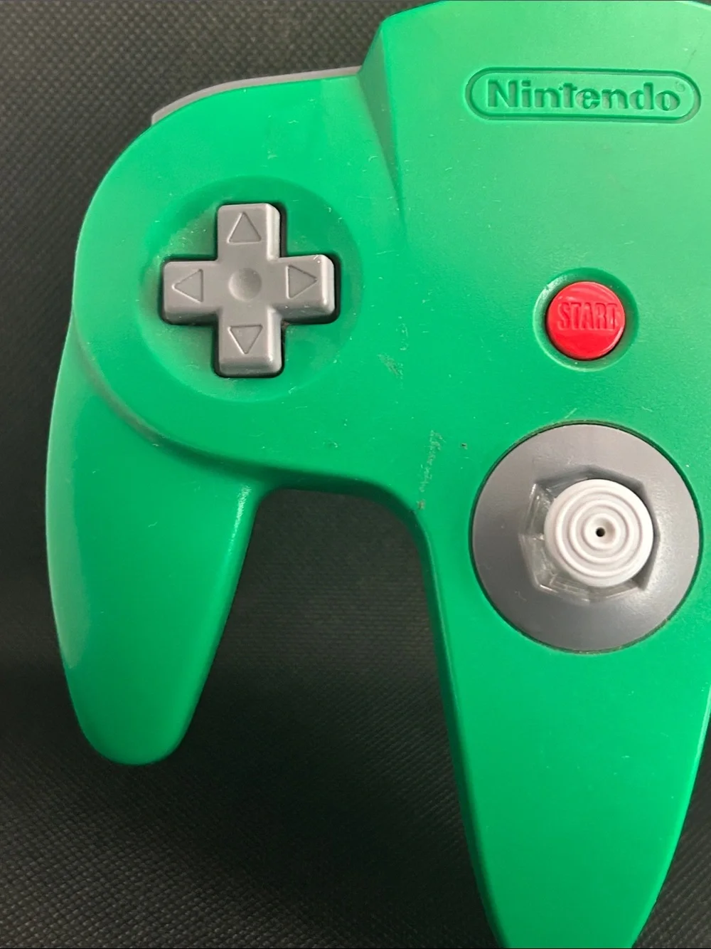 Nintendo OEM Green N64 Controller - Used